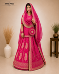 Rajrani Pink Rajputi Poshak Set for Women